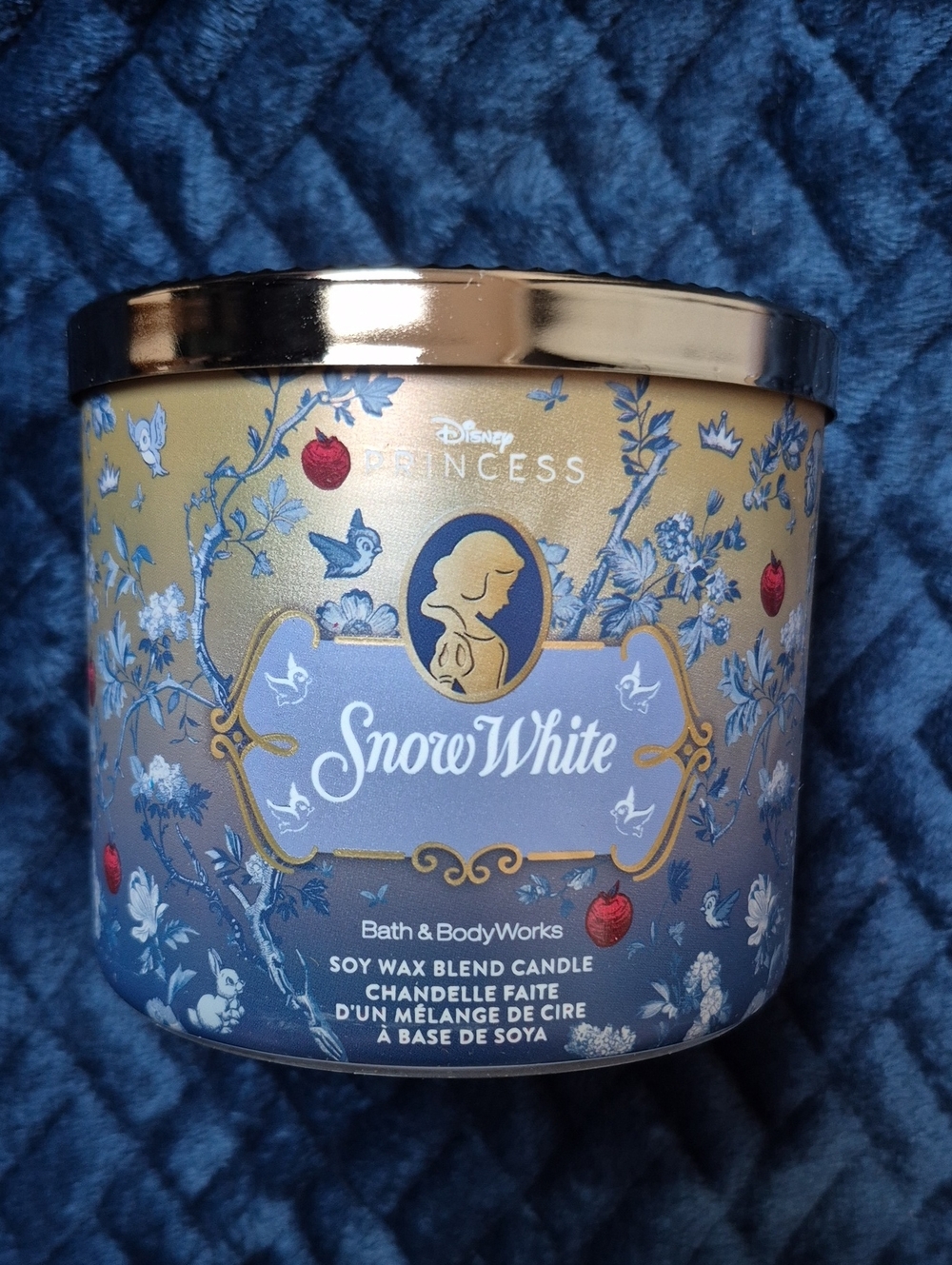 Snow White Disney Princess Bath & Body Works 3 Wick Candle Brand New